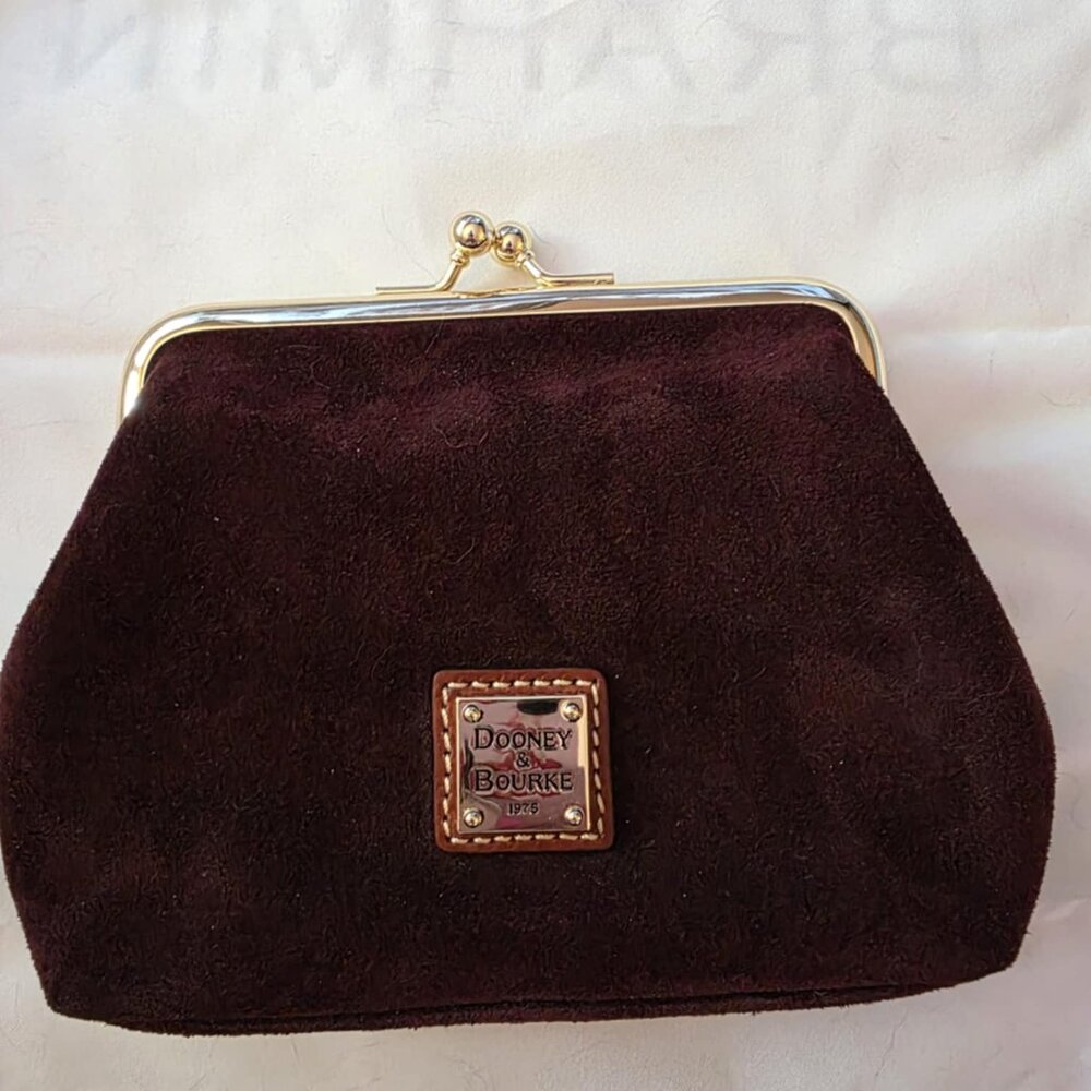 Dooney and Bourke Suede Coin Purse
